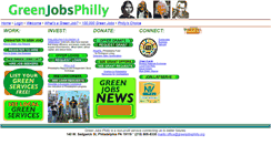 Desktop Screenshot of greenjobsphilly.org