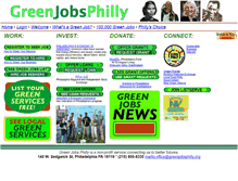 Tablet Screenshot of greenjobsphilly.org